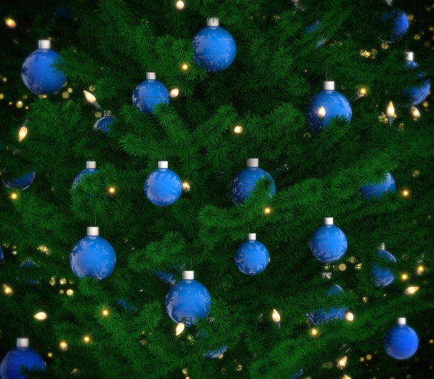 装饰圣诞树图片下载