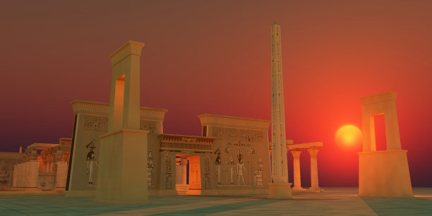 古埃及神庙图片下载