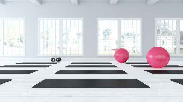 空的瑜伽工作室图片下载