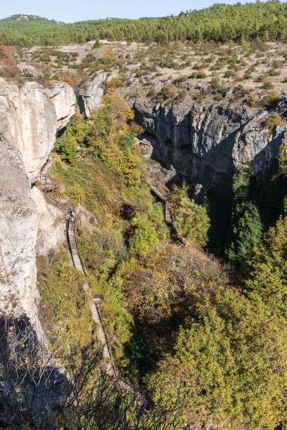 土耳其萨弗兰博鲁卡拉布克的因卡亚托卡特里峡谷。图片下载