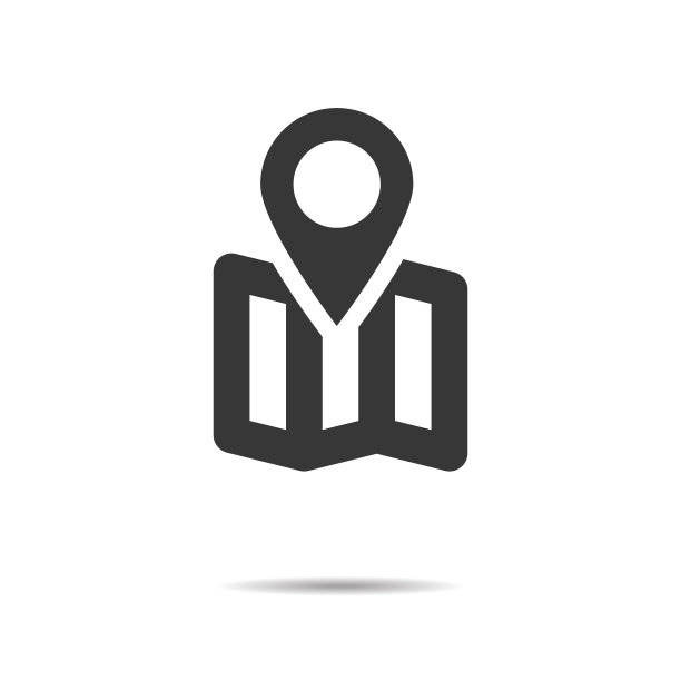 地图标记图标位置矢量图片下载