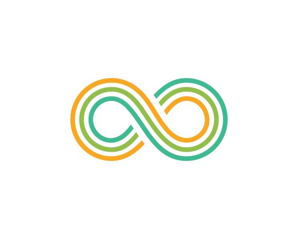 无限标志图标矢量图图片下载