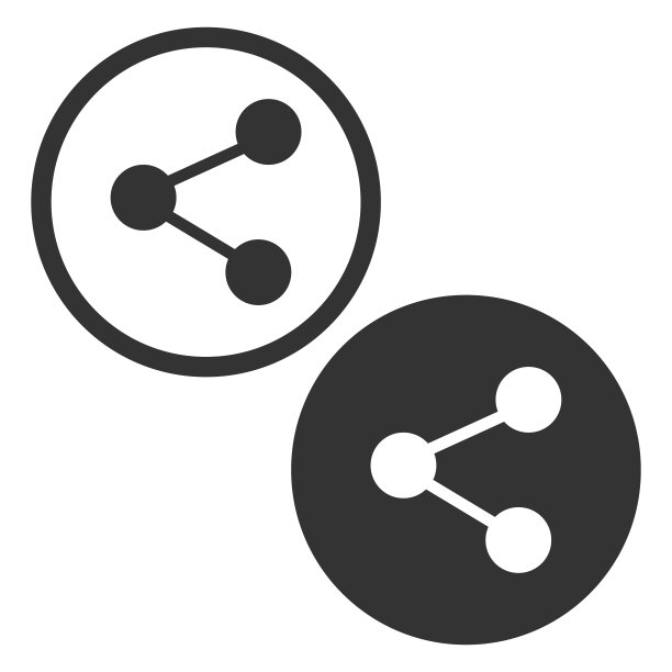 连接和共享图标矢量图图片下载