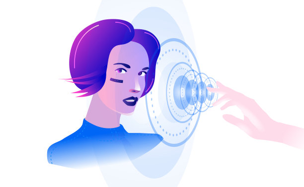 手触未来扫描系统。图片下载