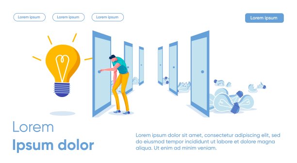 旗帜检测标志的新对象或想法。图片下载