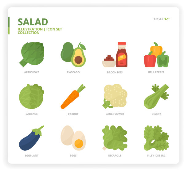 沙拉图标设置图片下载