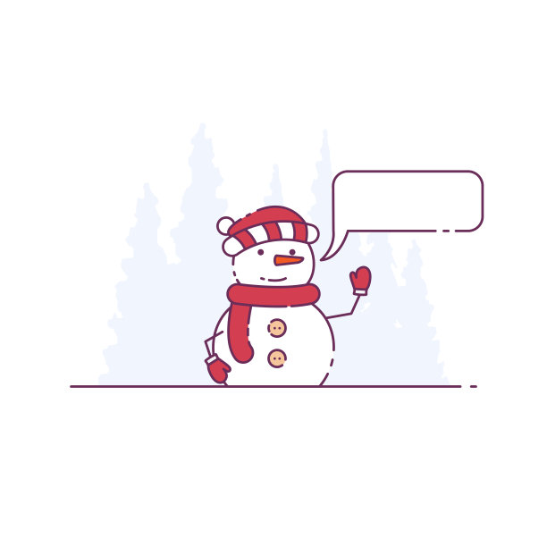 雪人和上门服务图片下载