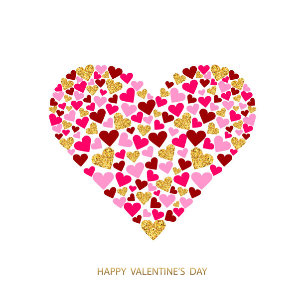 情人节贺卡快乐。图片下载