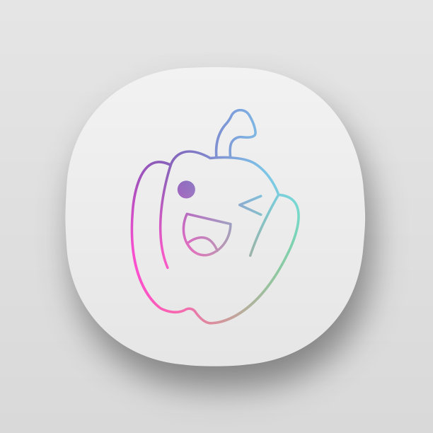 甜椒可爱可爱的应用程序角色图片下载