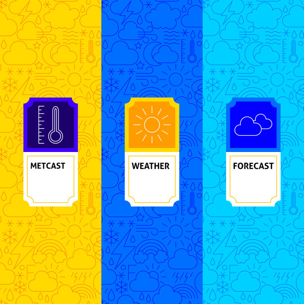 天气包装标签图片下载