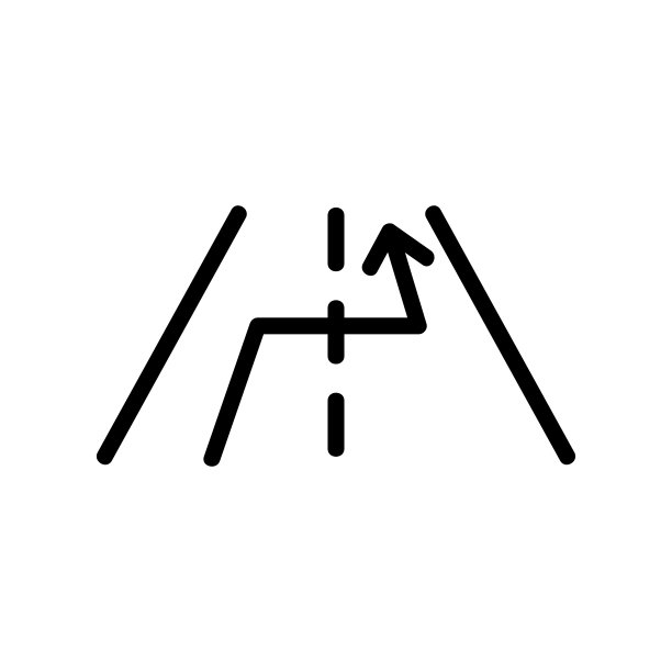 智能汽车图标矢量。孤立轮廓符号插图图片下载