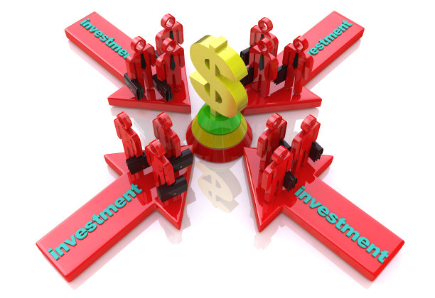 企业投资设计中的信息关系到企业和经济。三维演示图片下载