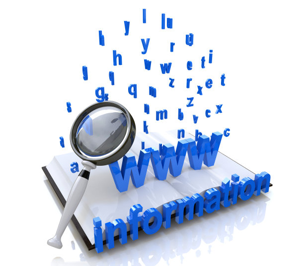 搜索在线信息，设计与全球网络相关的信息。三维演示图片下载