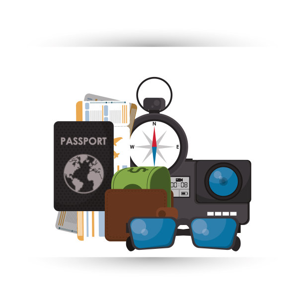 世界旅行场景设置图标图片下载