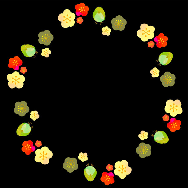 梅子，梅子，相框图片下载