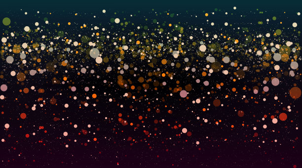 金色闪耀背景，金色光芒散景矢量素材图片下载