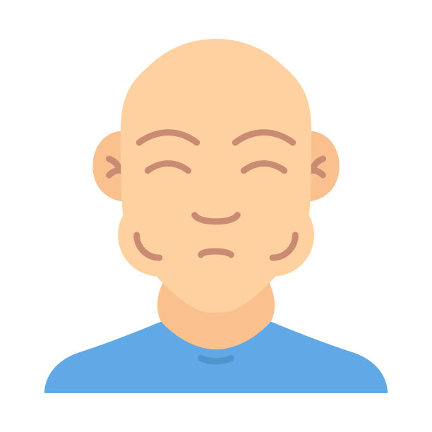 面肿平设计长阴影颜色图标图片下载