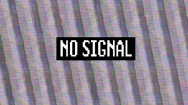 故障-“没有信号”错误信息在电视屏幕上充满噪音和干扰图片下载