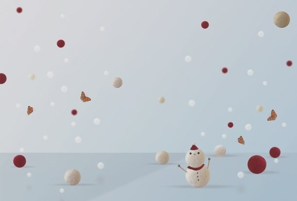 室内装有相框的可爱小物件图片下载