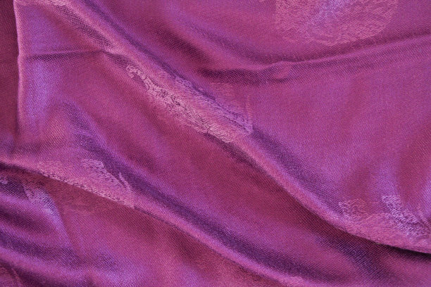 近距离观看粉色尼泊尔羊绒织物。图片下载