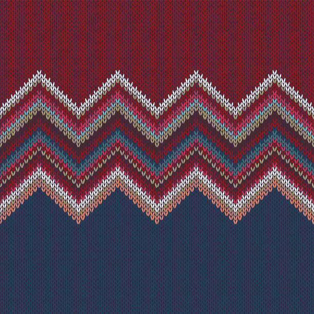 无缝几何针织图案。时尚针织品。现代的背景图片下载