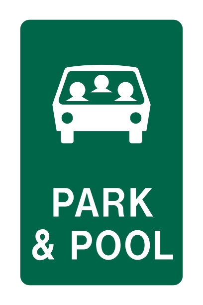 公园和游泳池标志图片下载