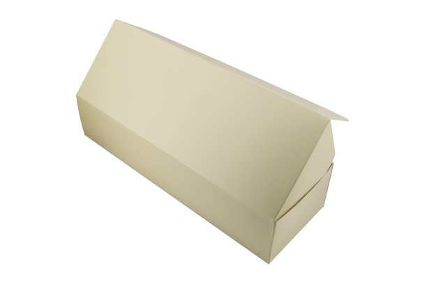 空甜甜圈盒孤立在白色背景图片下载