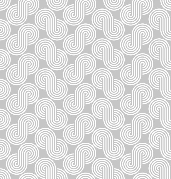 扭曲条纹线矢量无缝图案。图片下载