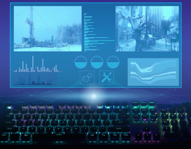 机器学习的概念和控制的钻井设备使用人工智能来消除事故发生率在井图片下载