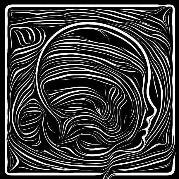 木刻设计的元素图片下载