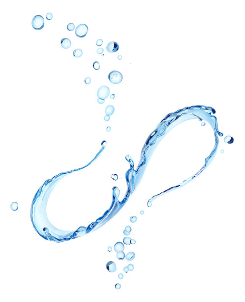 水花抽象背景，3d渲染图片下载