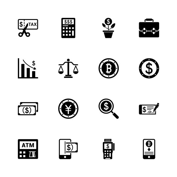 金融与商业图标图片下载
