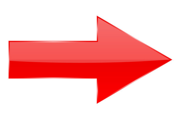 红色箭头3 d图片下载