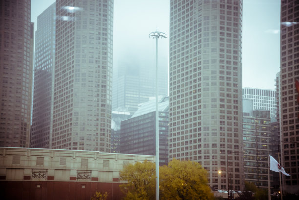 芝加哥市中心，伊利诺伊州，美国图片下载