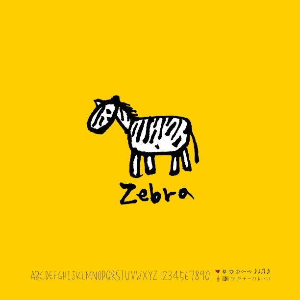 字母说明图片下载