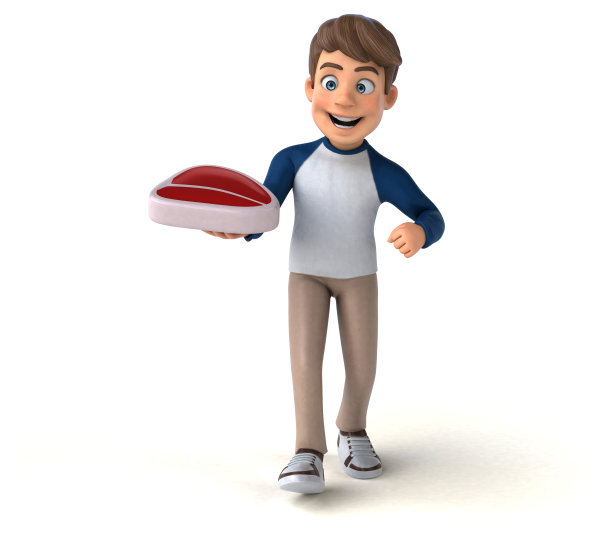 3D卡通人物有趣的少年图片下载