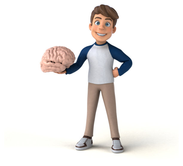 3D卡通人物有趣的少年图片下载