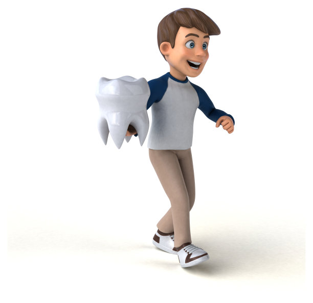 3D卡通人物有趣的少年图片下载