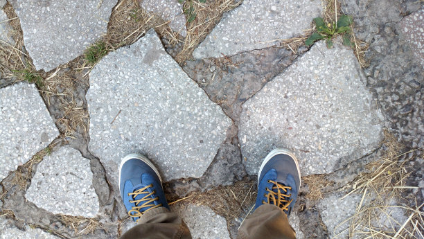 脚的石头。图片下载