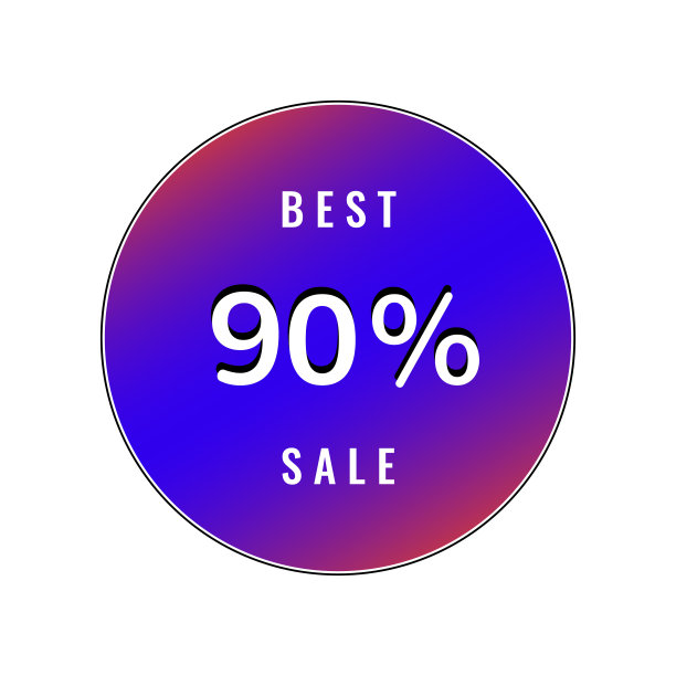 销售横幅模板设计。大减价特价。季末特价横幅。矢量插图。高达九折优惠。图片下载