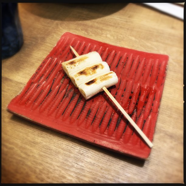 日本素食烤鸡肉串图片下载