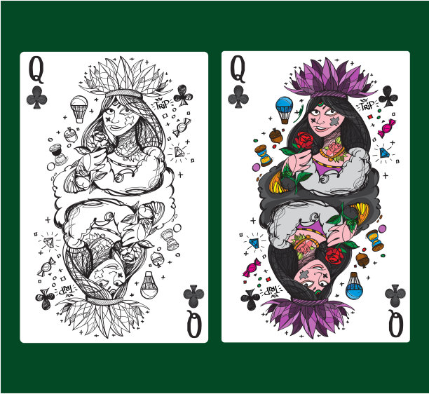 梅花皇后牌套装图片下载