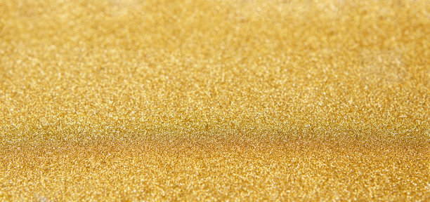 金色闪光纸纹理，选择性聚焦图片下载