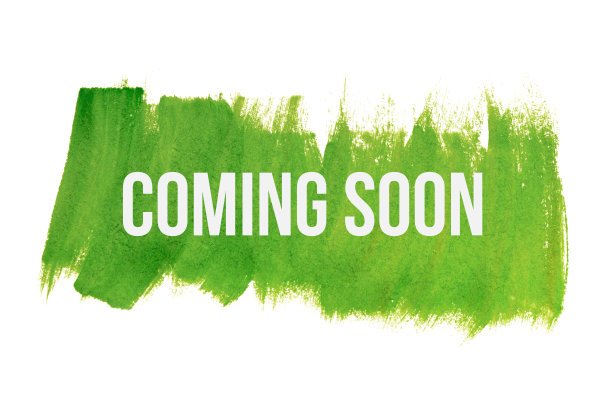 即将到来的绿色油漆背景，孤立在白色。横幅广告的概念图片下载