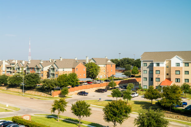 豪华酒店在达拉斯沃斯堡，德州，美国。图片下载
