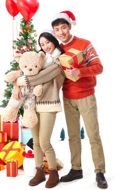 祝新婚夫妇圣诞快乐图片下载