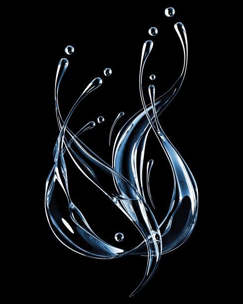 花卉水溅图片下载