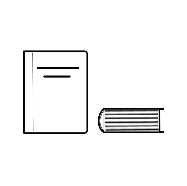 书的图标。各种各样的书。矢量插图。图片下载