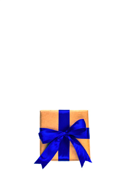 礼盒孤立在白色。图片下载