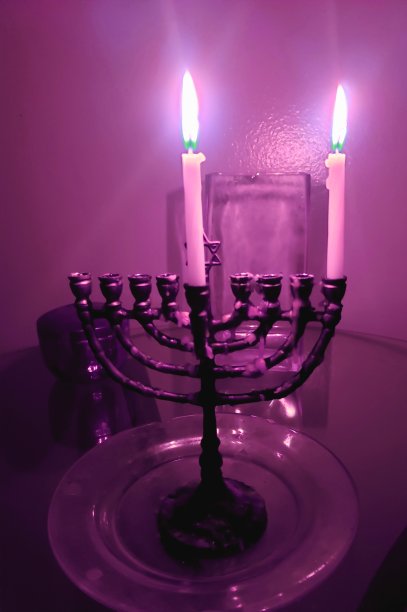 光明节的第一个晚上图片下载